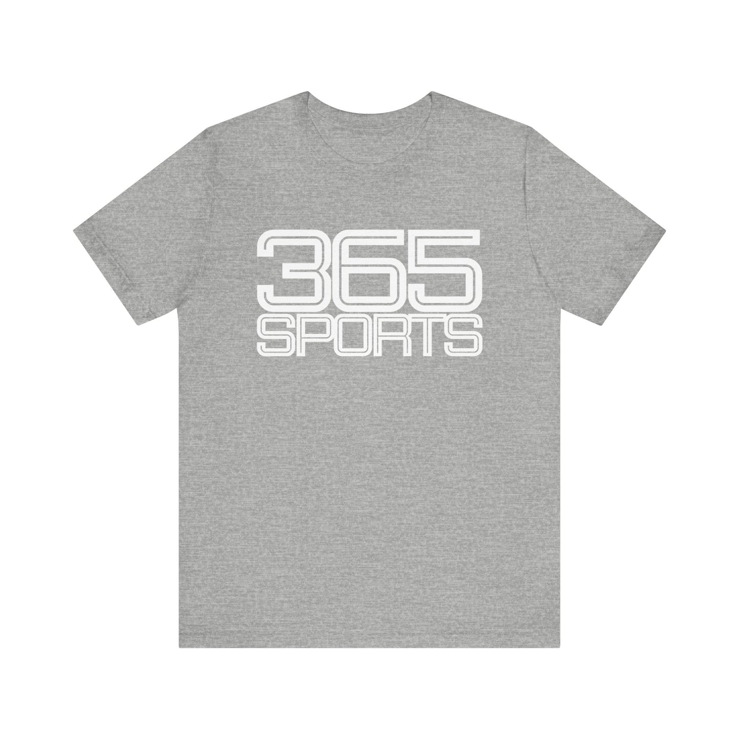 365 Sports T-Shirt - Bella+Canvas Unisex Jersey Short Sleeve Tee