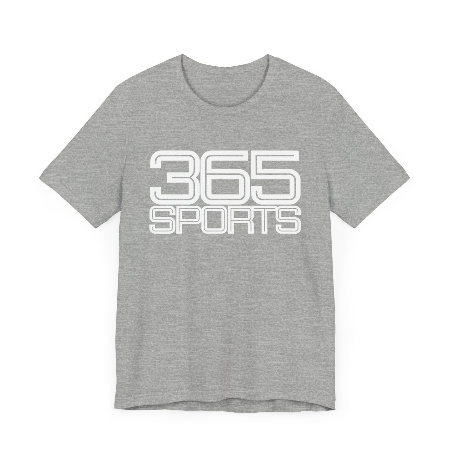 365 Sports T-Shirt - Bella+Canvas Unisex Jersey Short Sleeve Tee