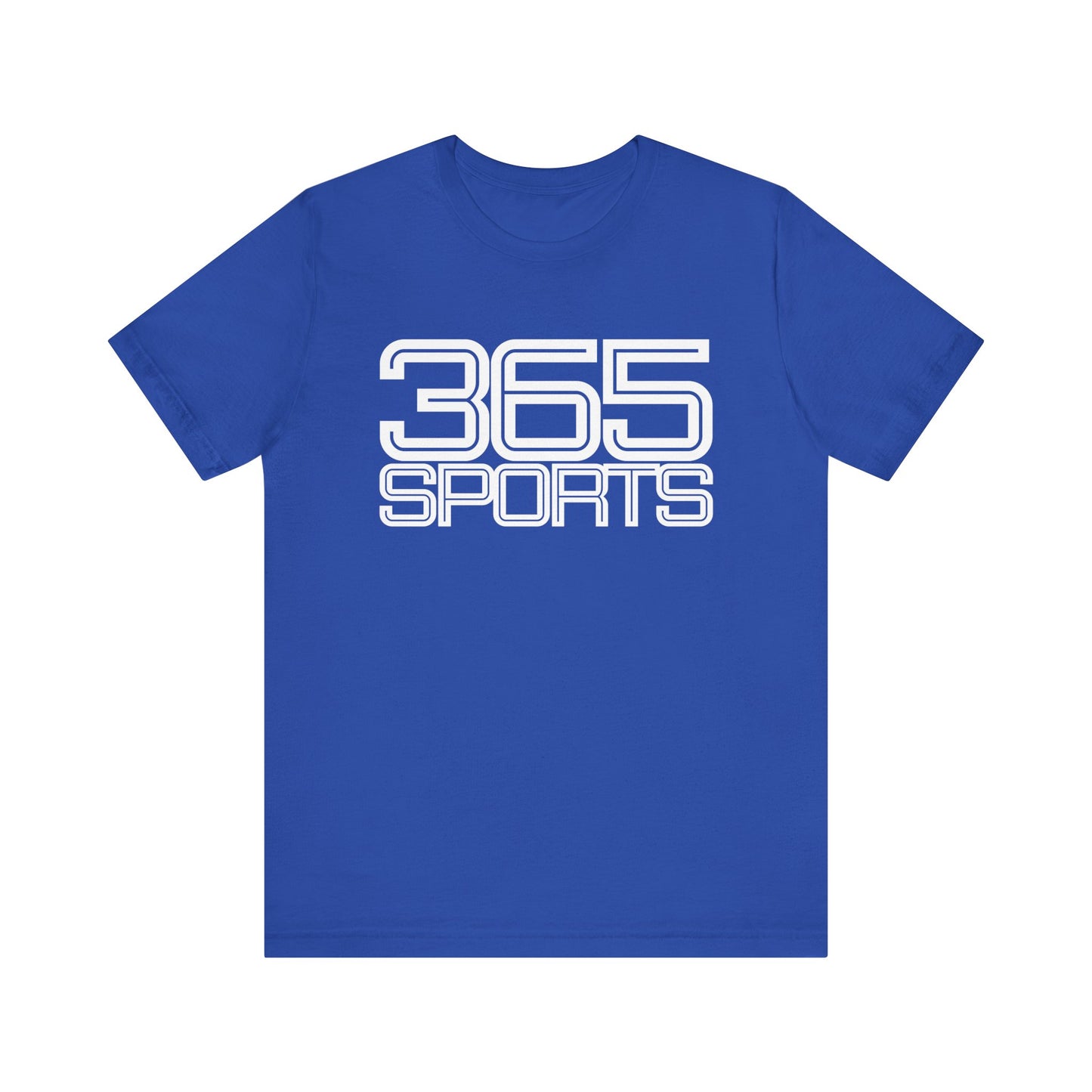 365 Sports T-Shirt - Bella+Canvas Unisex Jersey Short Sleeve Tee